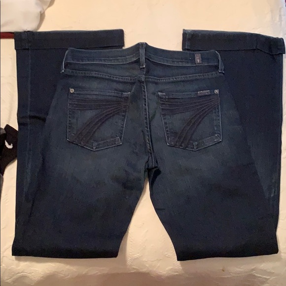 7 For All Man Kind - Dojo size 30 - like NEW! - Picture 2 of 4
